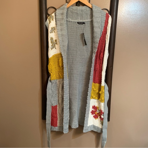 *NWT* Vertigo Long Cardigan Sweater - Picture 4 of 13